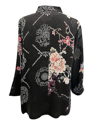 Citron Santa Monica Collection Santa Monica Long Sleeve Blouse (view 2)