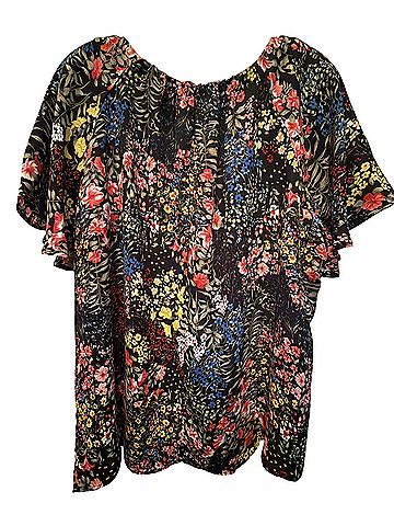 Sugar Lips Short Sleeve Blouse (view 2)