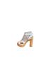 Veronica Beard 100% Leather White Brown Heels Size 10 - photo 1