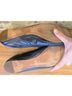 Tory Burch 100% Leather Blue Flats Size 8 - photo 5