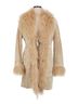 Raffaelo Leather Vintage 1997 Beige Leather Penny Lane Afghan Shearling Jacket | Cottagecore Boho Retro 70s Y2K Coat - photo 1
