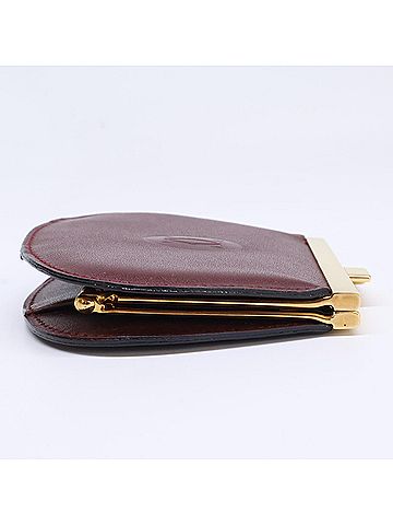 Cartier Cartier L3000009 Must Line coin purse/wallet in Bordeaux (women's). (view 2)