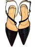 C.Paravano 100% Leather Blue Flats Size EU 41 - photo 2