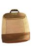 Itzy Ritzy Houndstooth Brown Ivory Leather Backpack One size - photo 1