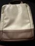 Itzy Ritzy Houndstooth Brown Ivory Leather Backpack One size - photo 3