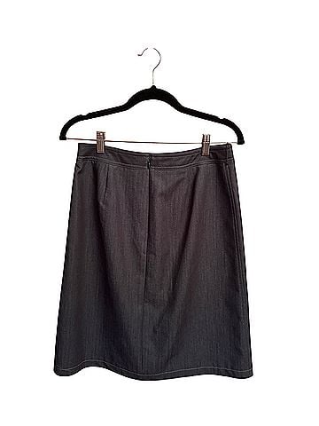 DKNY Denim Skirt (view 2)