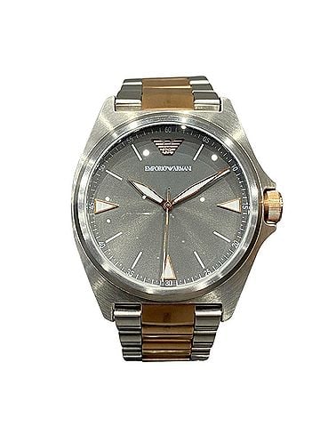 Emporio Armani Emporio Armani Nicola watch, total weight 125g, stainless steel, quartz movement, gray dial, AR-11256 (view 1)