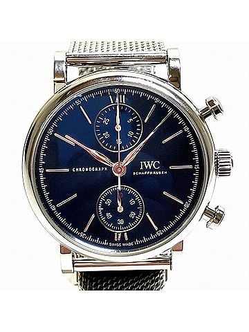 IWC Schaffhausen IWC Schaffhausen Portofino Chronograph 39 Laureus Sport for Good, Limited Edition of 1000 Pieces Worldwide, Total Weight 132.8g, Stainless Steel, Automatic Winding, IW391408 (view 1)
