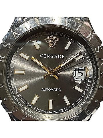 Versace Versace watch, total weight 144.4g, stainless steel, automatic movement, gray dial. (view 1)
