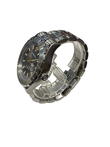 Versace Versace watch, total weight 144.4g, stainless steel, automatic movement, gray dial. (view 2)