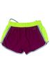 Nike Multi Color Purple Yellow Athletic Shorts Size S - photo 2