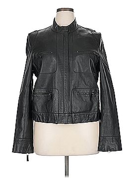 Max Studio Max Studio Faux Leather Jacket (view 1)