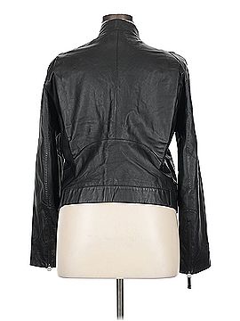 Max Studio Max Studio Faux Leather Jacket (view 2)