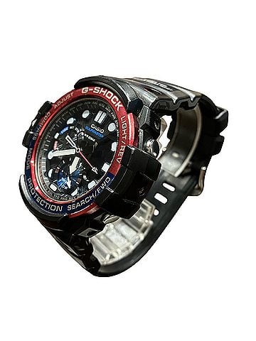 Casio Casio Gulfmaster G-Shock Watch, Total Weight 81g, Stainless Steel &amp; Resin, Quartz Movement, Black Dial, GN-1000-1AJF (view 2)