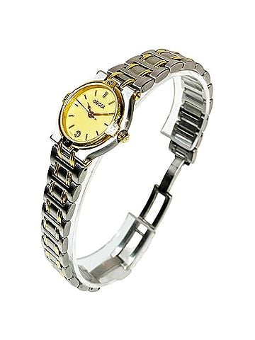 Gucci Gucci GUCCI watch, total weight 49.2g, stainless steel, quartz movement, gold dial, 9000L (view 2)