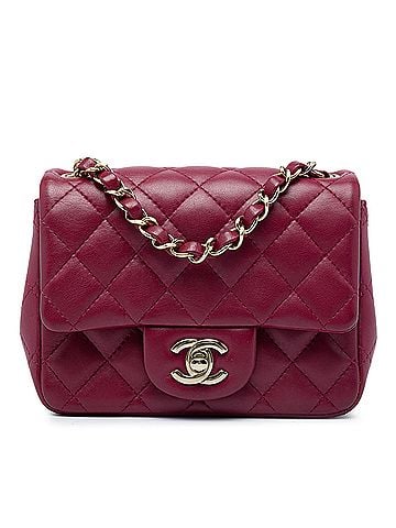 Chanel Mini Square Classic Lambskin Single Flap (view 1)