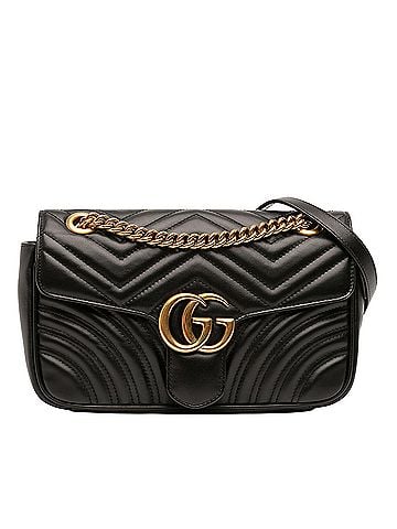 Gucci Medium GG Marmont Matelasse Calfskin Shoulder Bag (view 1)