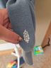 Free People Solid Blue Pullover Hoodie Size S - photo 3