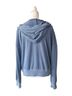 Free People Solid Blue Pullover Hoodie Size S - photo 2