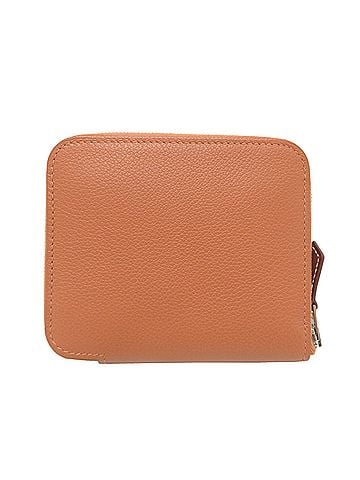 Hermès Hermes Azap Silk In Compact, G stamp, 2026 model, Women's Wallet/Coin Case, Evercolor Brown (view 1)