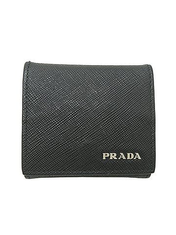 Prada Prada Women's &amp; Men's Wallets Coin Cases, Saffiano Leather, Black (view 1)