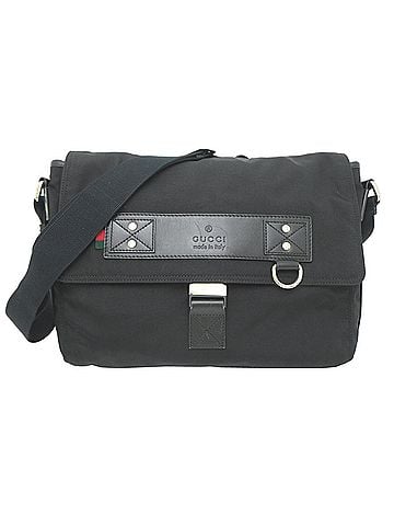 Gucci Gucci Sherry Shoulder Bag, Women's/Men's Messenger 246067, Canvas, Black (view 1)