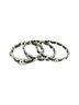 Chanel 100% Other Black Chanel ABF168 Bangle One size - photo 3