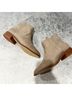 J.Crew Tan Ankle Boots Size 7 - photo 4