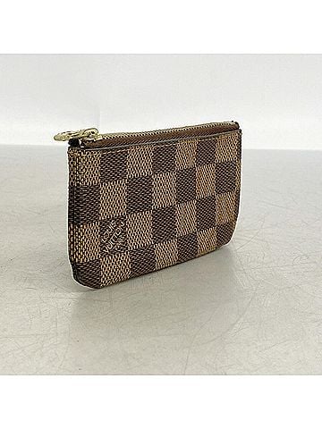 Louis Vuitton Louis Vuitton Damier Pochette Clé N62658 Ebene Wallet/Coin Case for Men and Women (view 2)