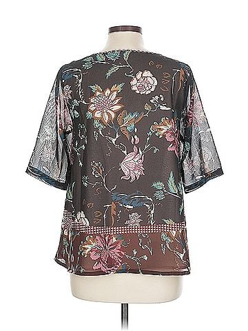 Vineet Bahl Vineet Bahl Short Sleeve Blouse (view 2)