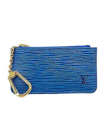 Louis Vuitton Louis Vuitton Epi Leather Pochette Clé M63805 Toledo Blue Women's Wallet/Coin Case (view 1)