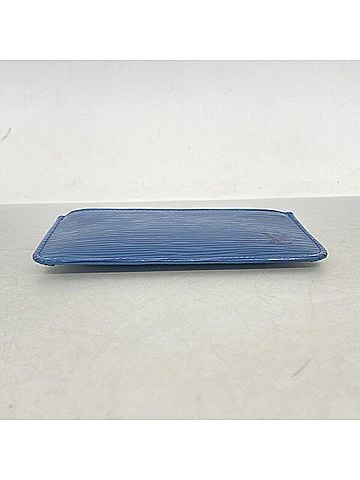 Louis Vuitton Louis Vuitton Epi Leather Pochette Clé M63805 Toledo Blue Women's Wallet/Coin Case (view 2)