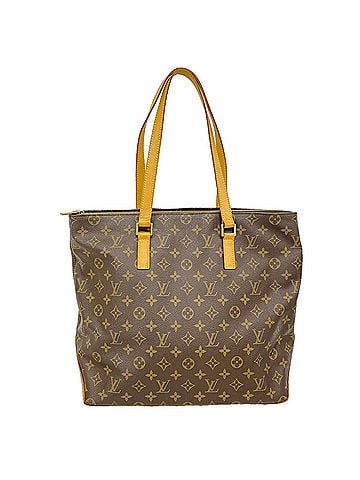 Louis Vuitton Louis Vuitton Monogram Cabas Mezzo Tote Bag M51171 Brown Women's (view 1)