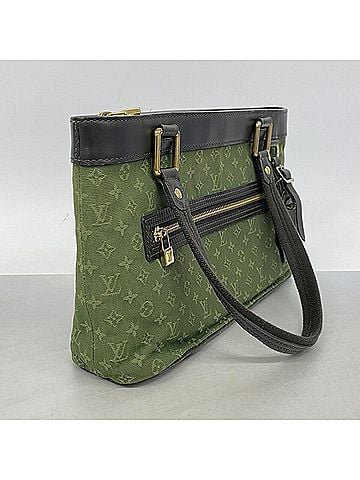 Louis Vuitton Louis Vuitton Monogram Mini Lucille PM Handbag M92682 TST Khaki Women's (view 2)