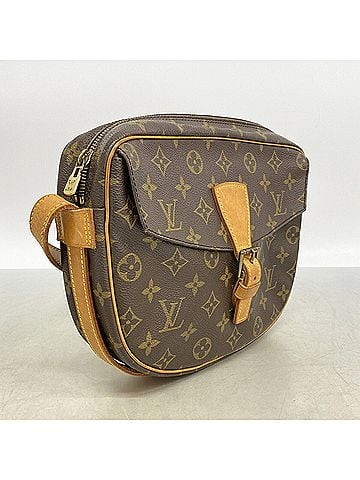 Louis Vuitton Louis Vuitton Monogram Jeune Fille GM Shoulder Bag M51225 Brown Women's (view 2)