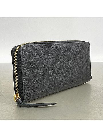 Louis Vuitton Louis Vuitton Monogram Empreinte Portefeuille Clemence Long Wallet M60171 Noir (Women's) (view 2)