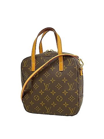 Louis Vuitton Louis Vuitton Monogram Spontini Handbag M47500 Brown 2-way bag for women (view 1)