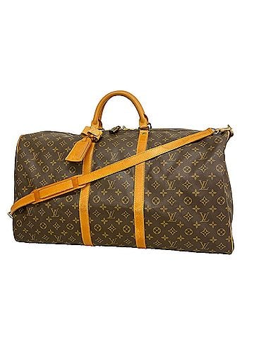 Louis Vuitton Louis Vuitton Bags - Boston Monogram Keepall Bandoulière 60 M41412 Brown Men's &amp; Women's (view 1)