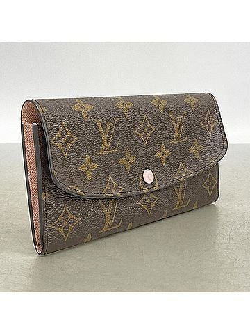 Louis Vuitton Louis Vuitton Monogram Portefeuille Emilie Long Wallet M61289 Rose Ballerine (Women's) (view 2)