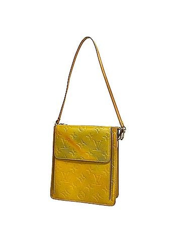 Louis Vuitton Louis Vuitton Vernis Mott Shoulder Bag M91030 Grey Ladies (view 1)