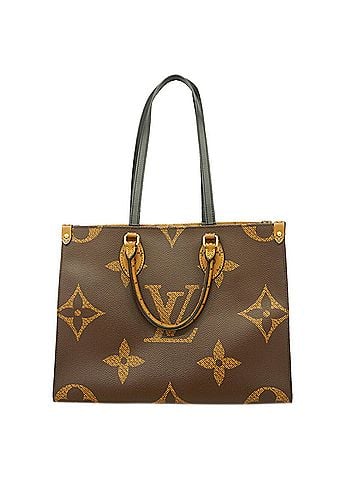 Louis Vuitton Louis Vuitton Monogram Giant Reverse OnTheGo MM Tote Bag M45321 Brown 2-way bag for women (view 1)