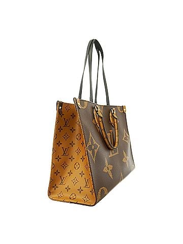 Louis Vuitton Louis Vuitton Monogram Giant Reverse OnTheGo MM Tote Bag M45321 Brown 2-way bag for women (view 2)