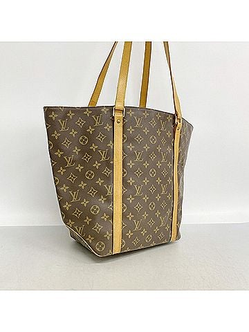 Louis Vuitton Louis Vuitton Monogram Sac Tote Bag M51109 Brown (Women's) (view 2)