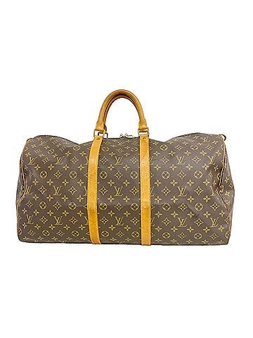 Louis Vuitton Louis Vuitton Bags - Boston Monogram Keepall 55 M41424 Brown Men's &amp; Women's (view 1)