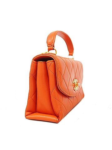 Chanel Chanel Matelassé Chain Shoulder Handbag, Trendy CC, Lambskin, Red, 2-way Bag for Women (view 2)