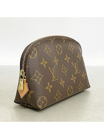 Louis Vuitton Louis Vuitton Monogram Pochette Tic PM Bag/Pouch M47515 Brown Women's (view 2)
