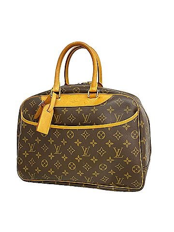 Louis Vuitton Louis Vuitton Monogram Deauville Handbag M47270 Brown Women's (view 1)