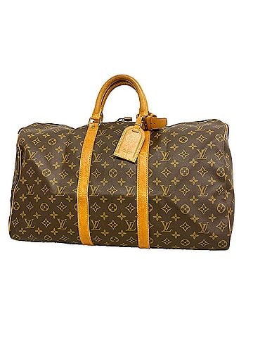 Louis Vuitton Louis Vuitton Bags - Boston Monogram Keepall 50 M41426 Brown Men's &amp; Women's (view 1)