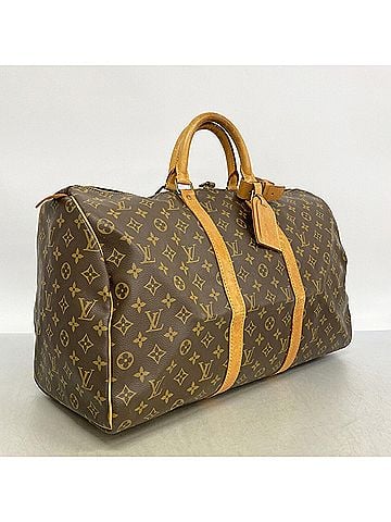 Louis Vuitton Louis Vuitton Bags - Boston Monogram Keepall 50 M41426 Brown Men's &amp; Women's (view 2)