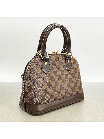 Louis Vuitton Louis Vuitton Damier Alma BB Handbag N41221 Ebene 2-way bag for women (view 2)